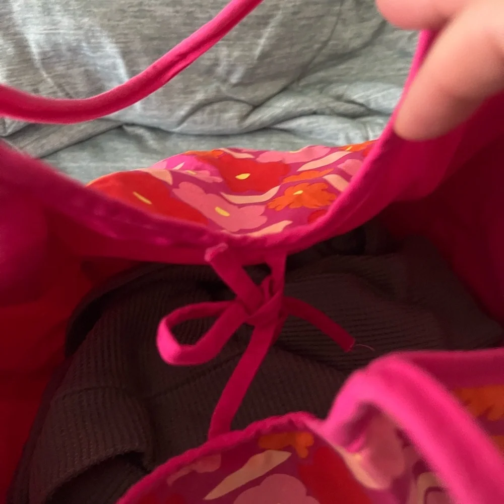 Floral Boho Tote Packable - Picture 10 of 10